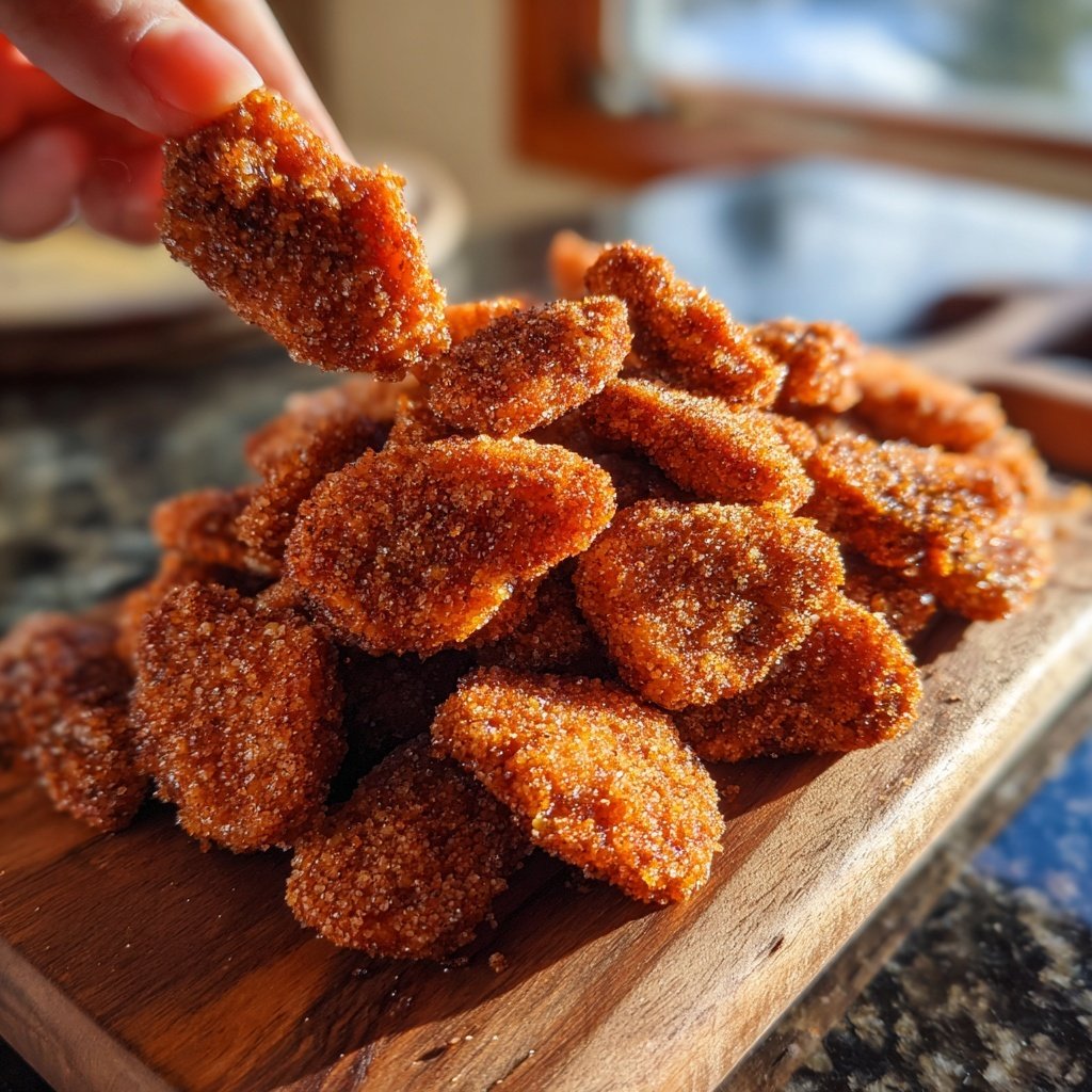 Chili-Zimt Gebrannte Mandeln für Genießer