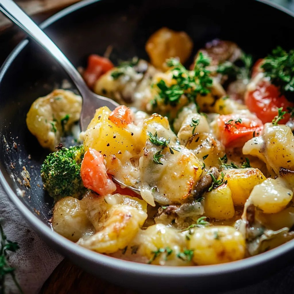 Rosenkohl Kartoffel Auflauf