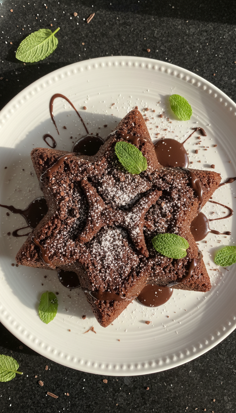 Schoko Minz Kuchen Fisch Sternzeichen