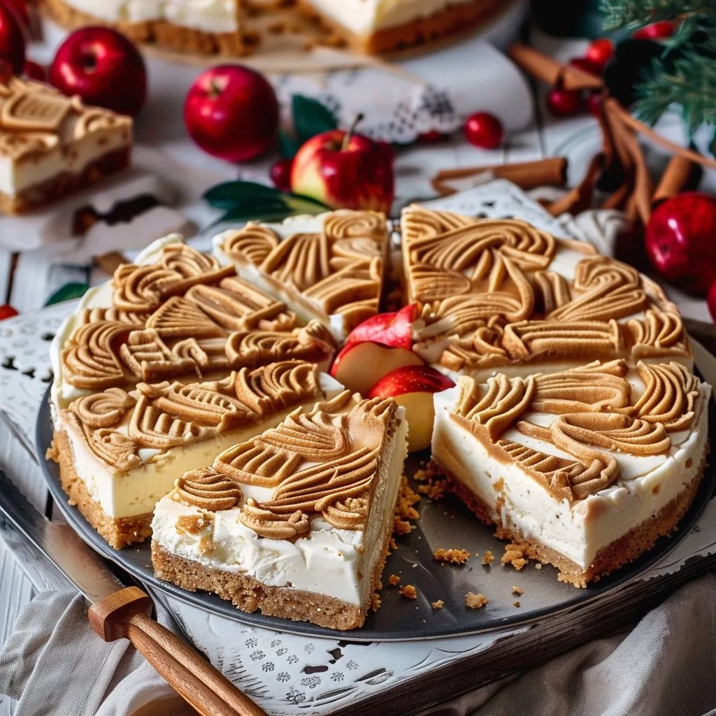 Spekulatius-Apfelkuchen vom Blech