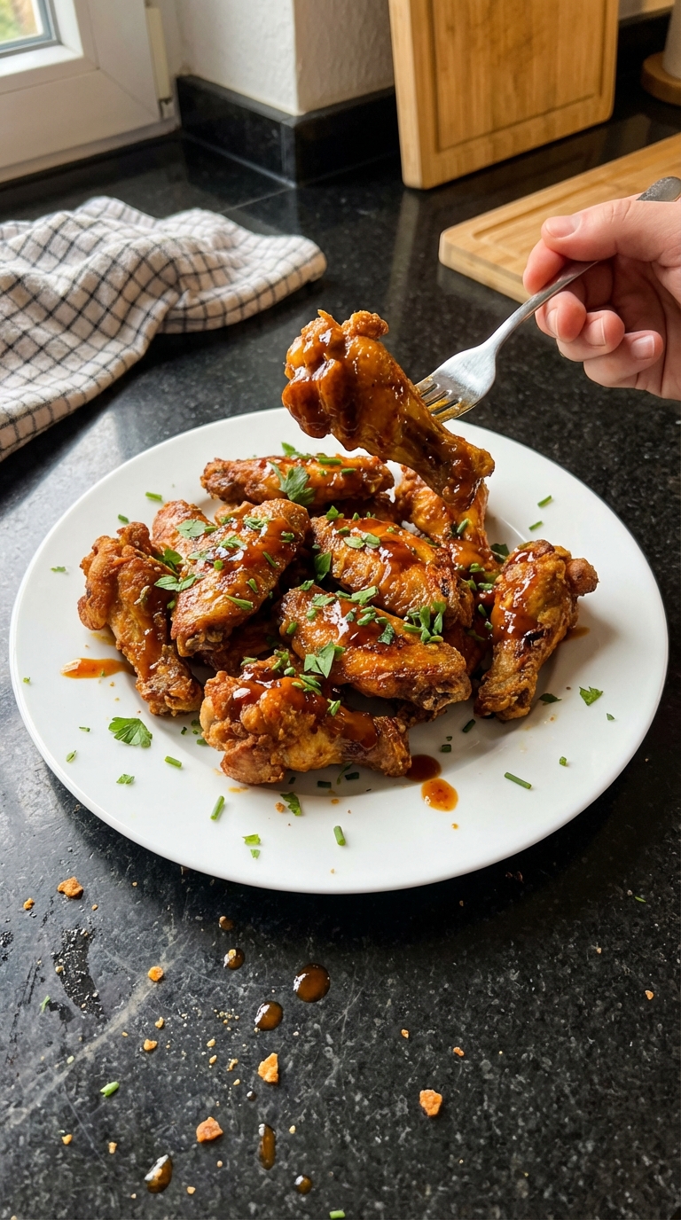 Knusprige Hähnchenflügel Köstlichkeit​