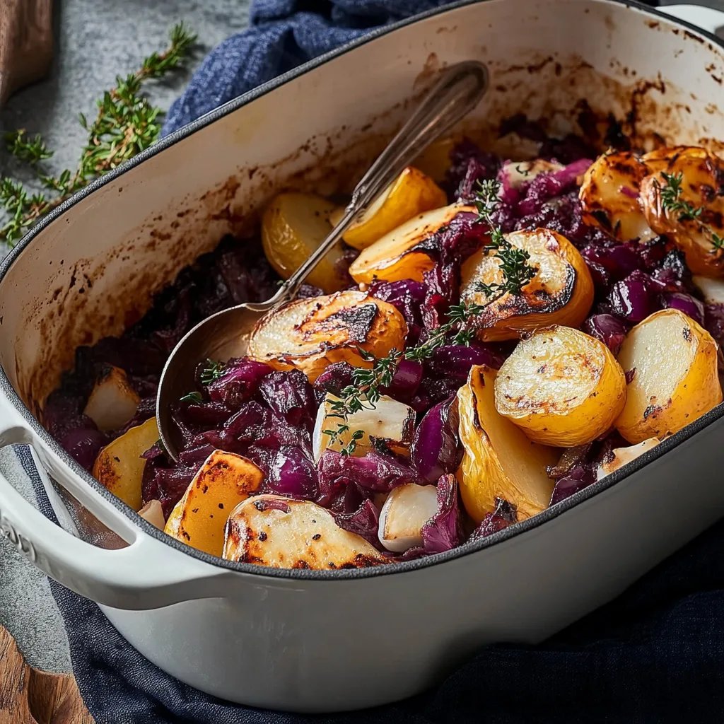 Rotkohl nach Omas Art