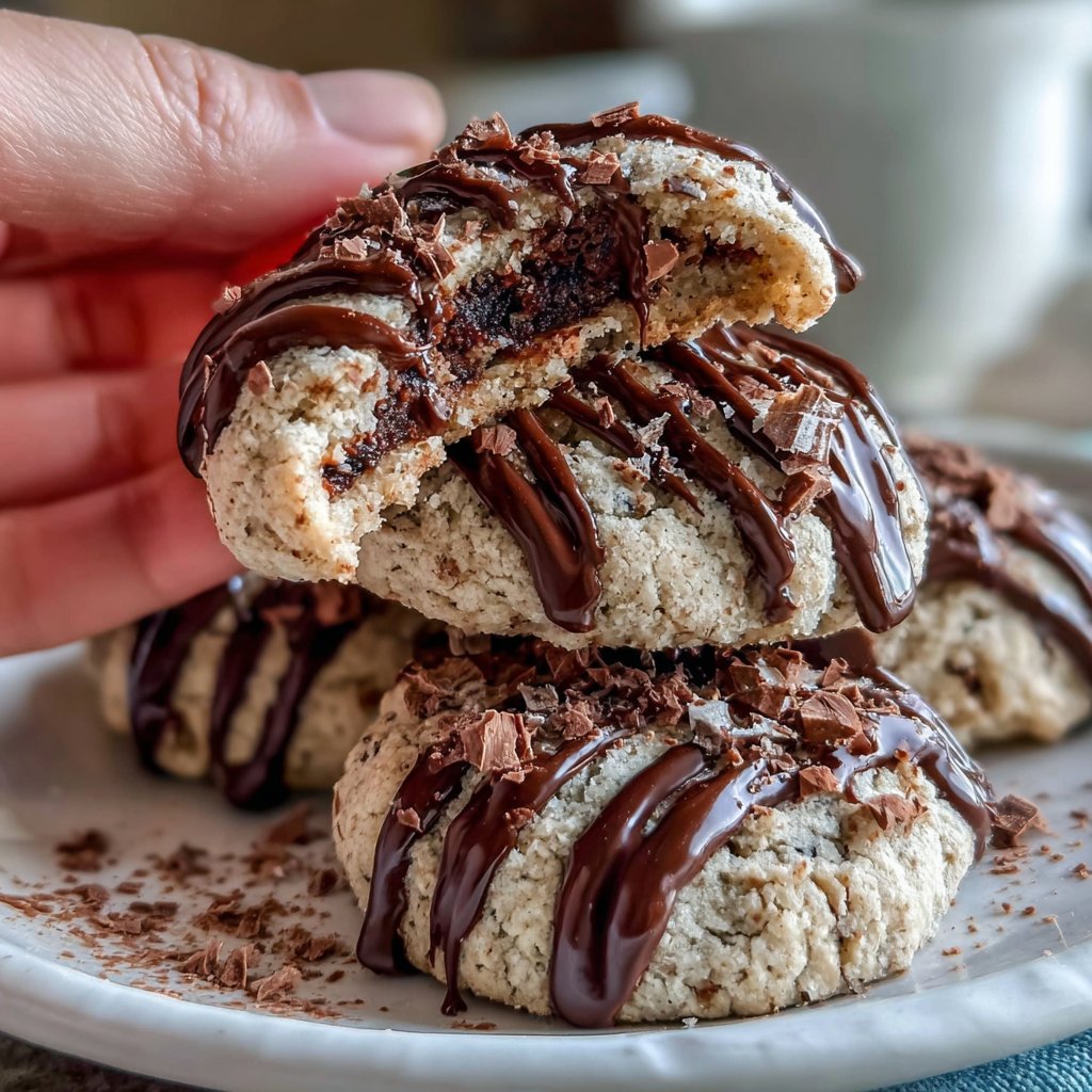 Kekse mit einer Prise Brownie