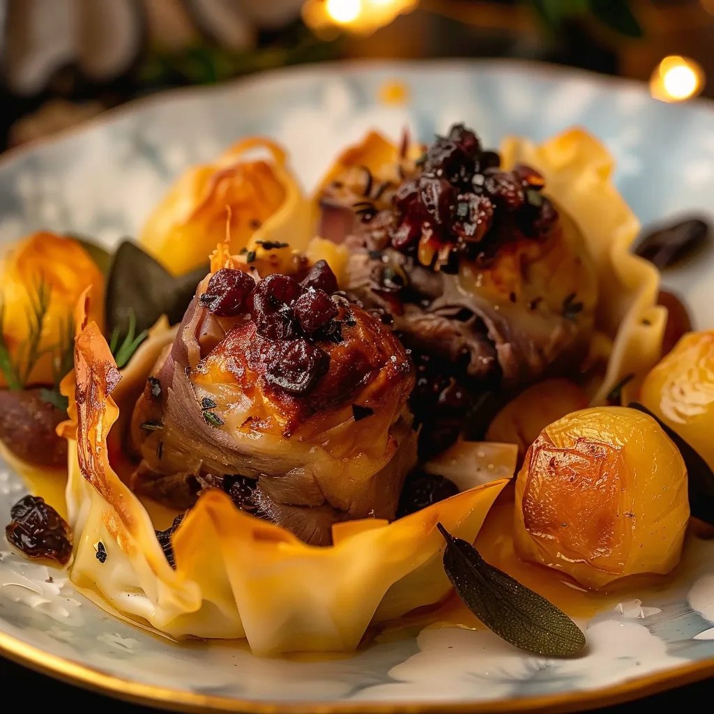 Festliches 3-Gänge-Menü zu Weihnachten