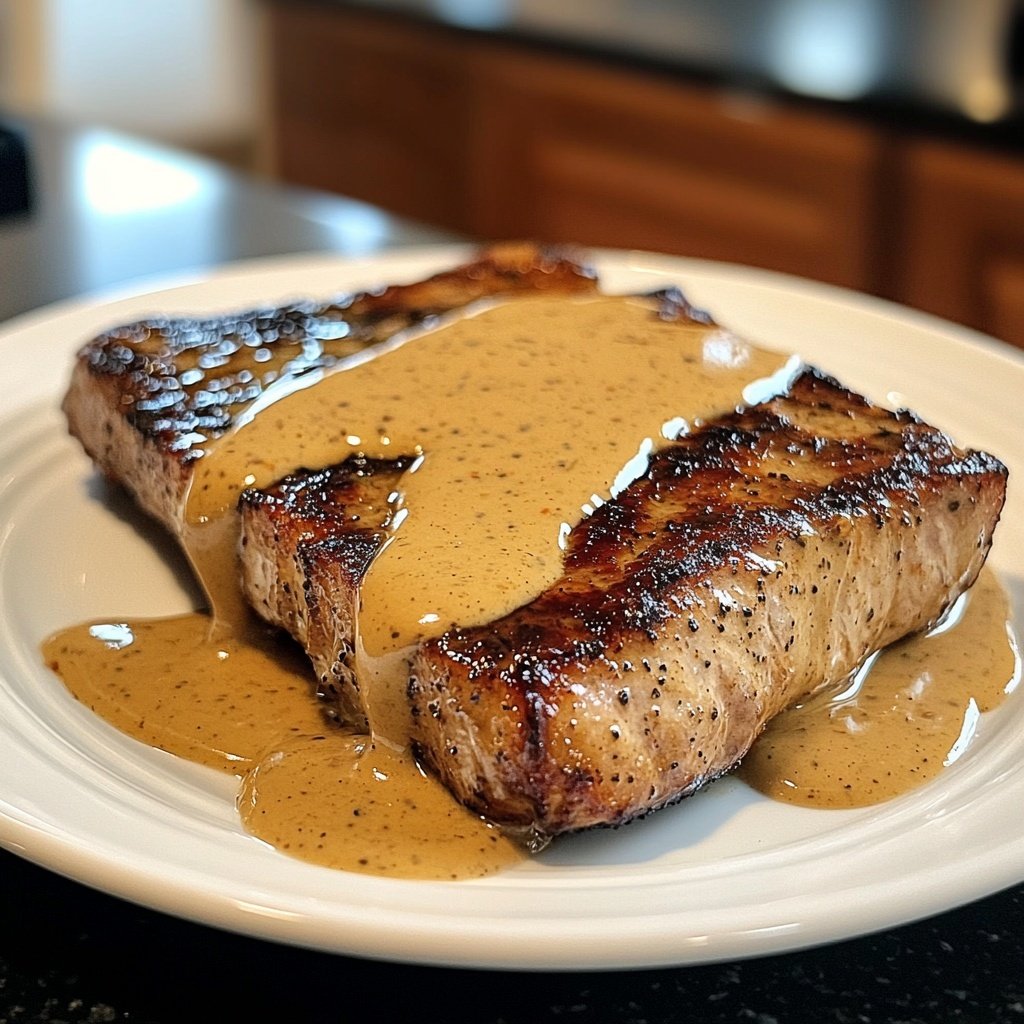 Rinderfilet mit Knoblauch-Dijon-Sahnesauce