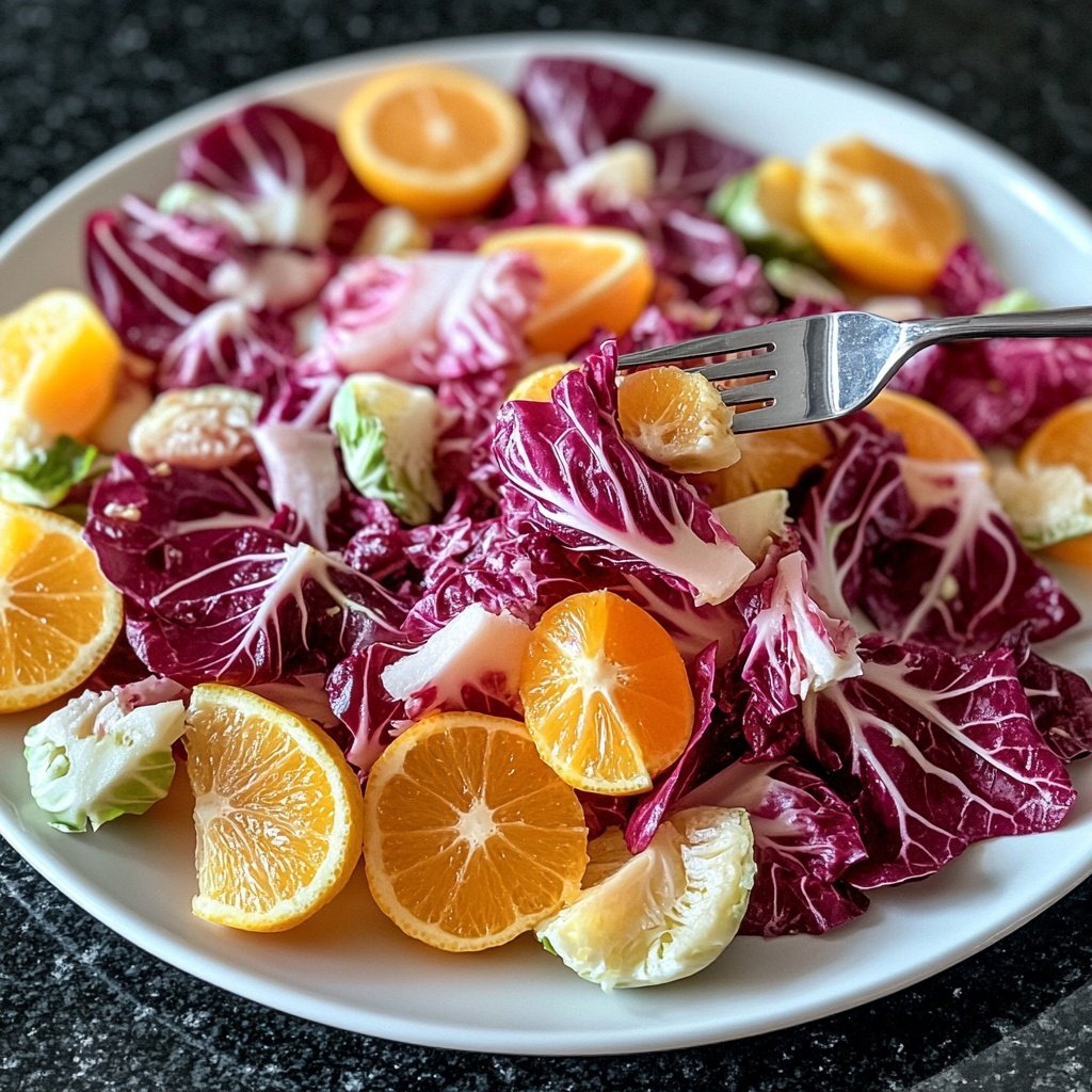 Radicchio mit Zitrusfrüchten