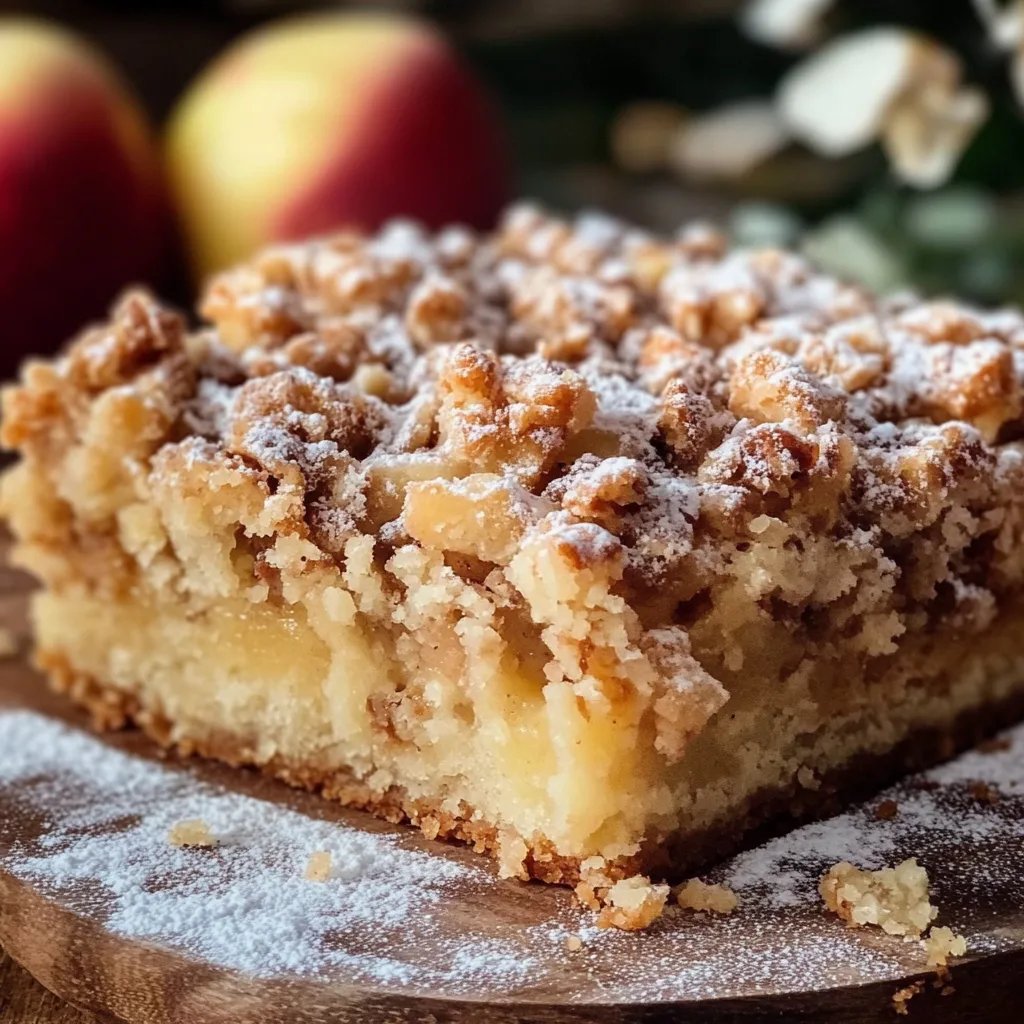 Apfelkuchen mit Streuseln vom Blech