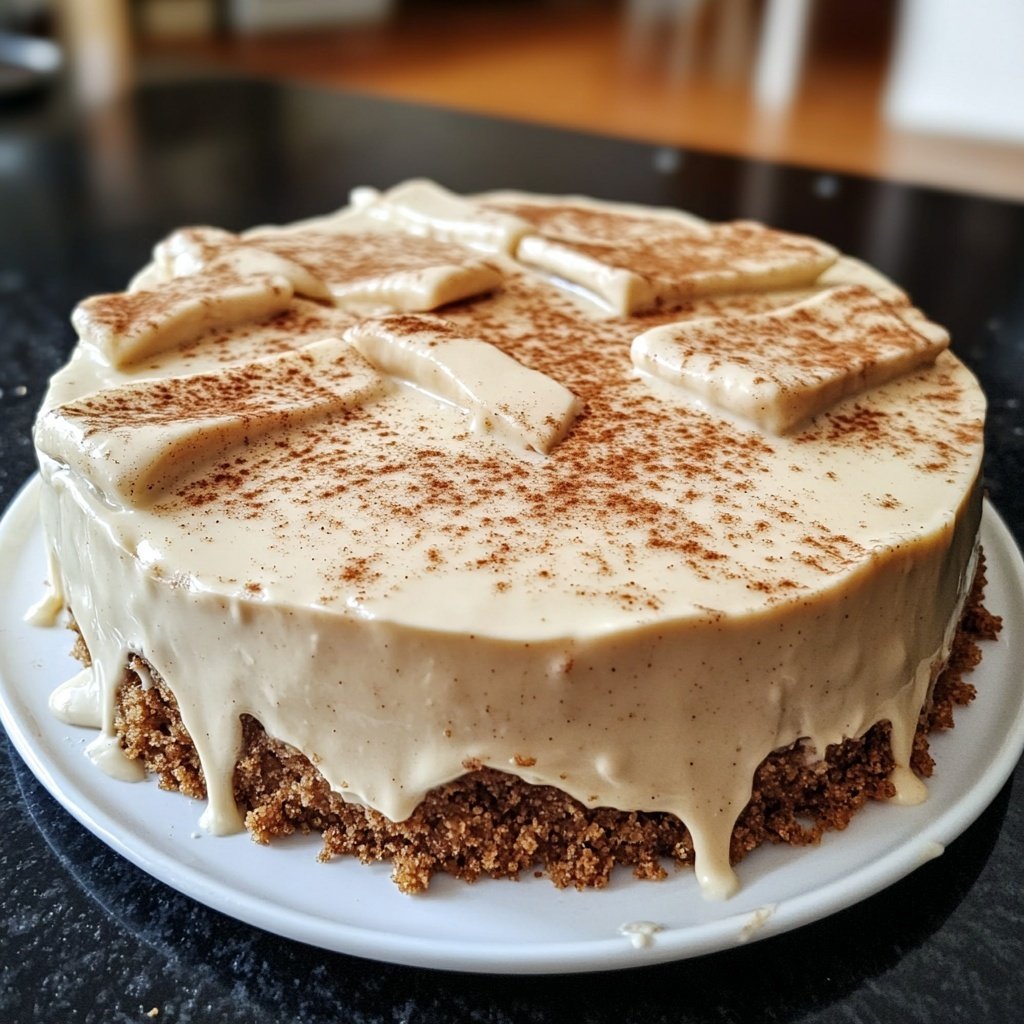 Zimtstern-Cheesecake – Weihnachts-Baking-Dessert