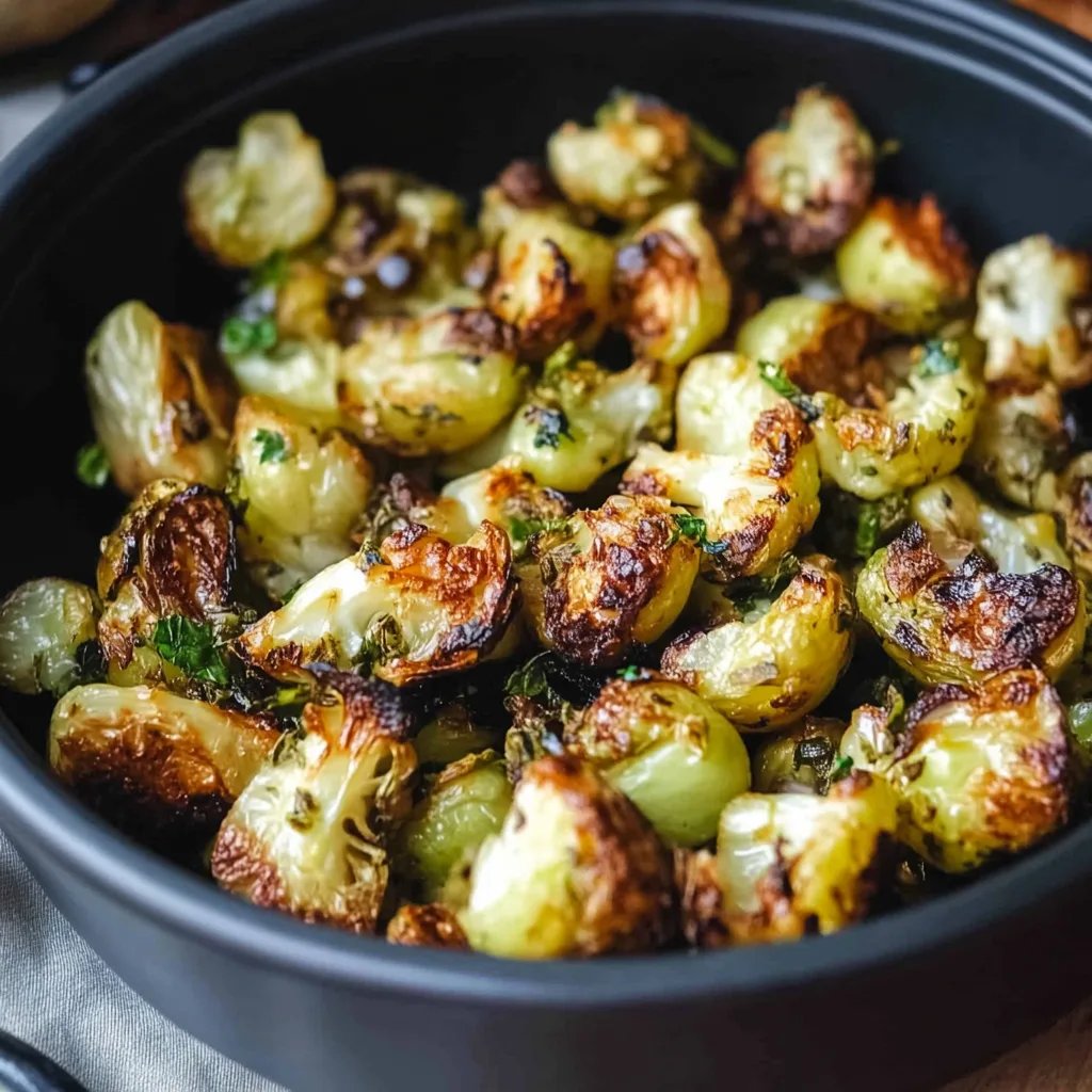 Rosenkohl aus der Heißluftfritteuse