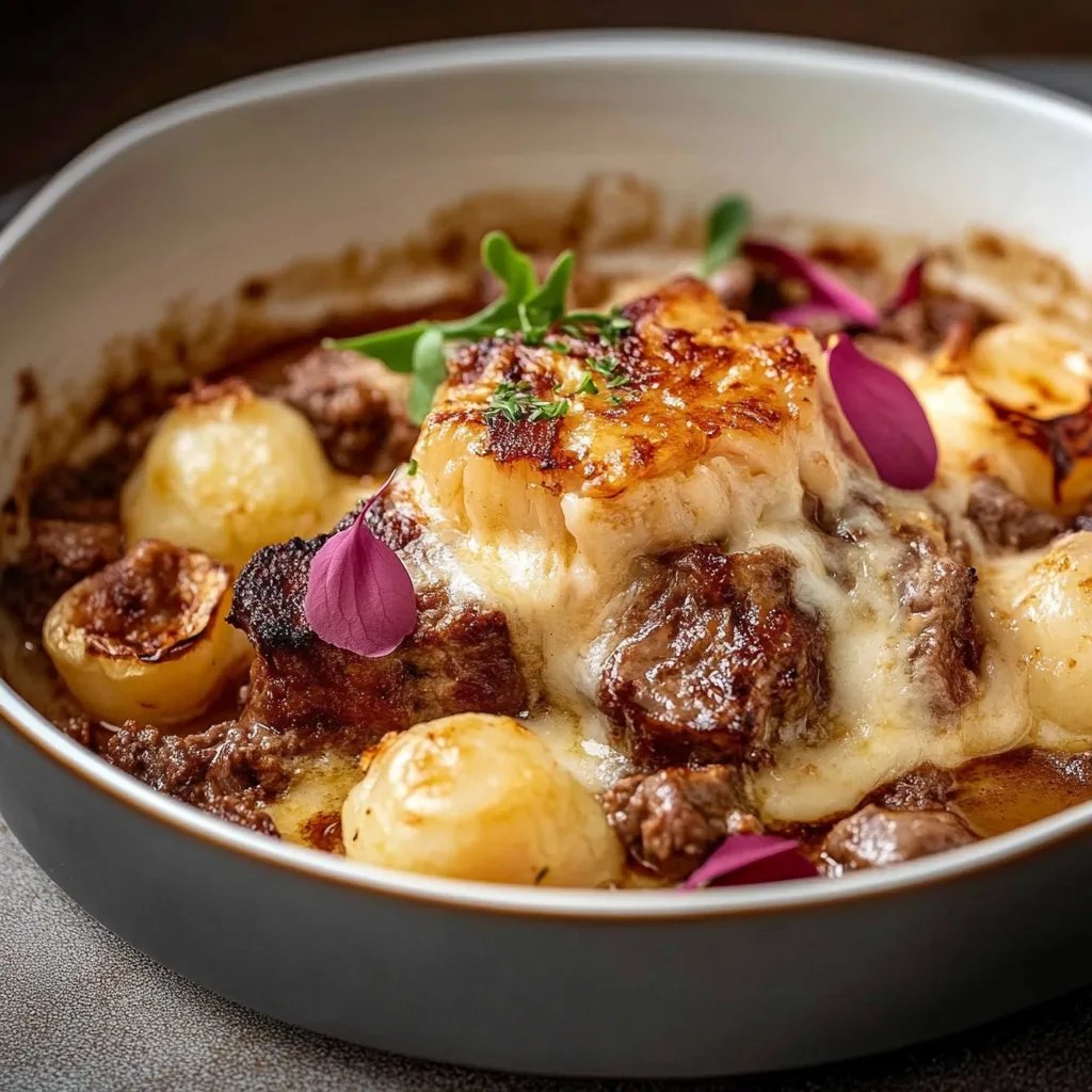 Blumenkohl-Auflauf mit Hackfleisch