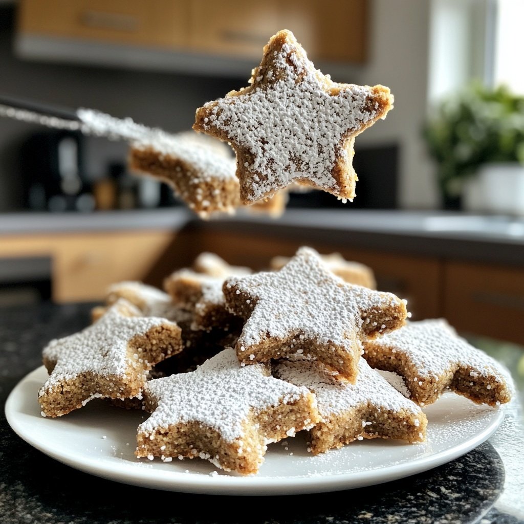 Einfache Vegane Zimtsterne – Gesundes Weihnachtsgebäck