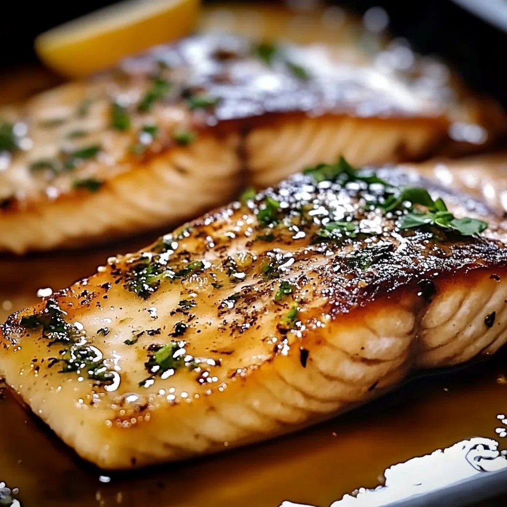 Honig-Lachs aus dem Ofen