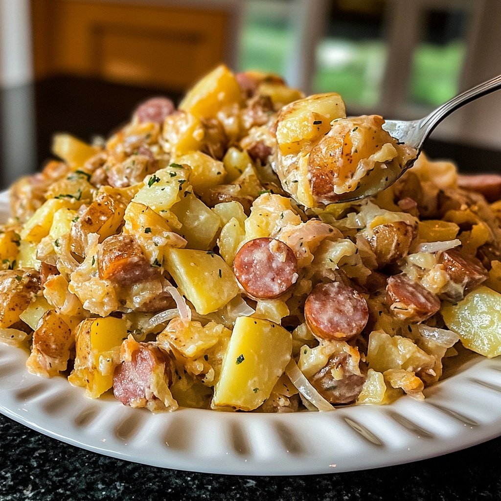 Kartoffelsalat mit Würstchen