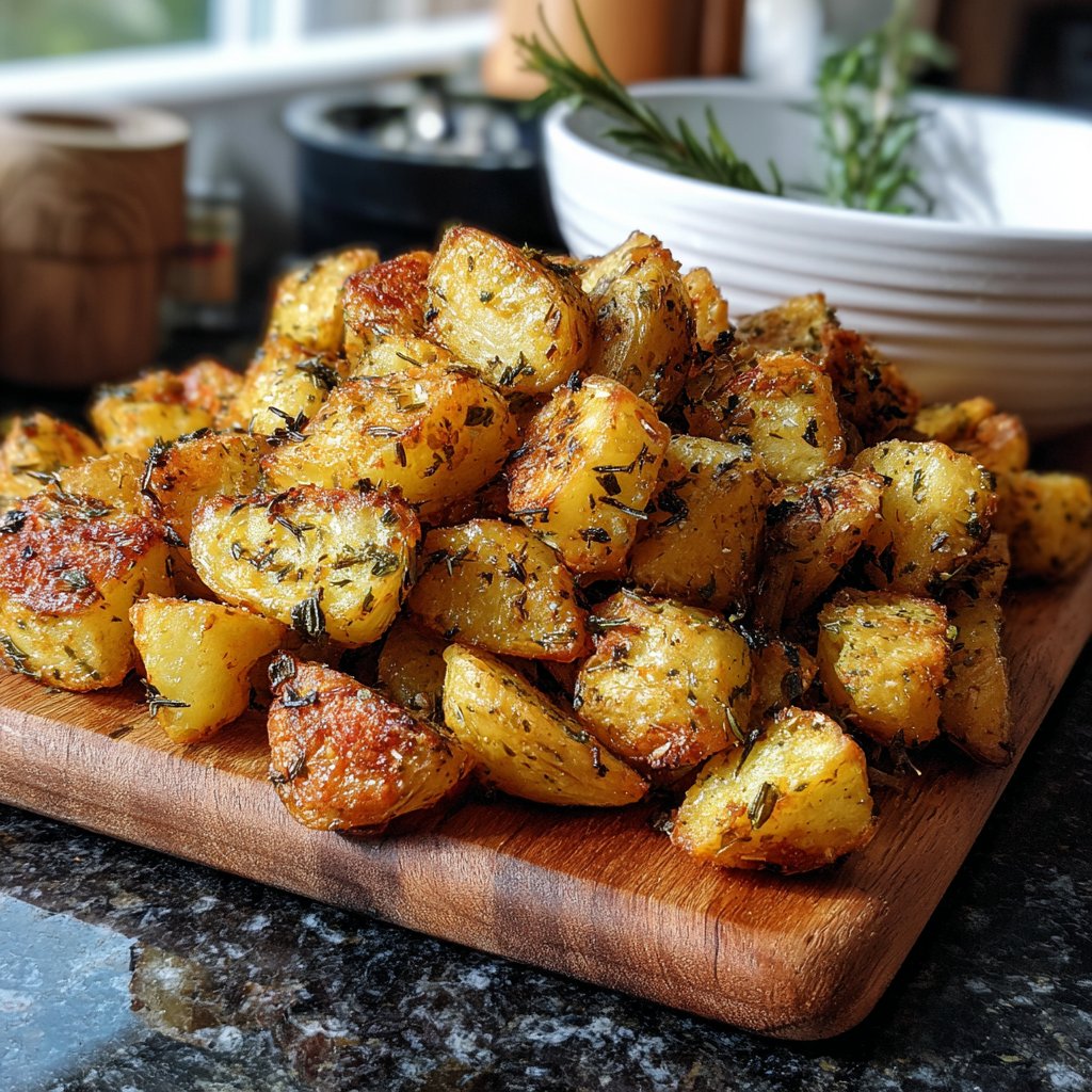 Herbed Tuscan Airfryer Potatoes