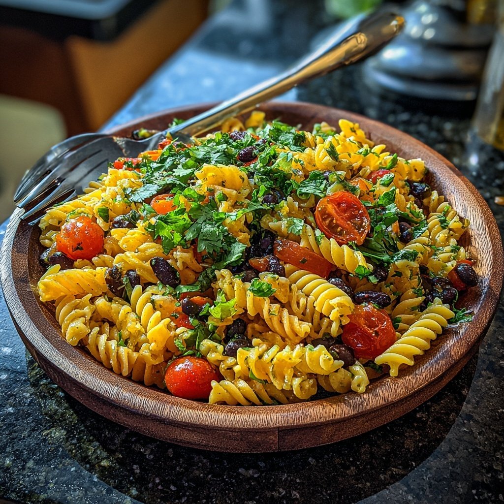 Taco-Pasta-Salat mit Limette