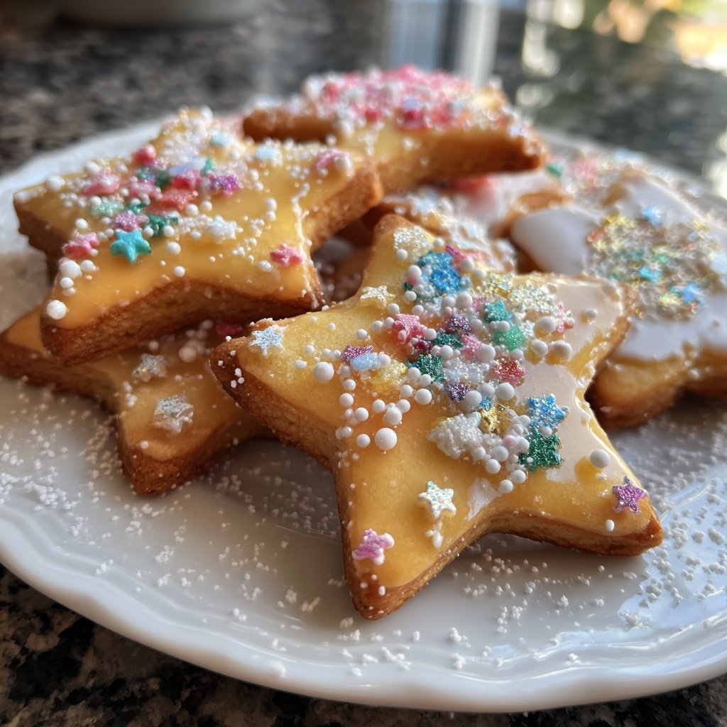 Marzipan Plätzchen - perfekt für Weihnachten